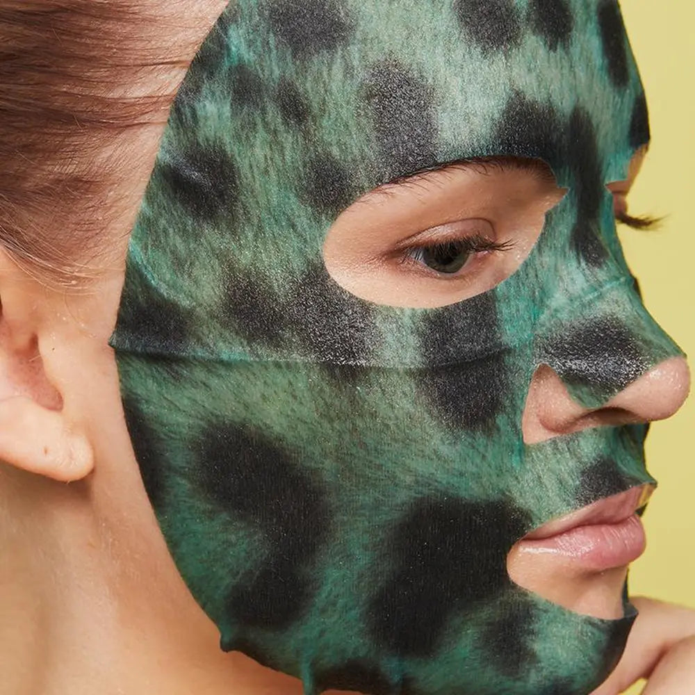 Oh K! SOS Skin Clarifying Leopard Sheet Mask - The Beauty Store