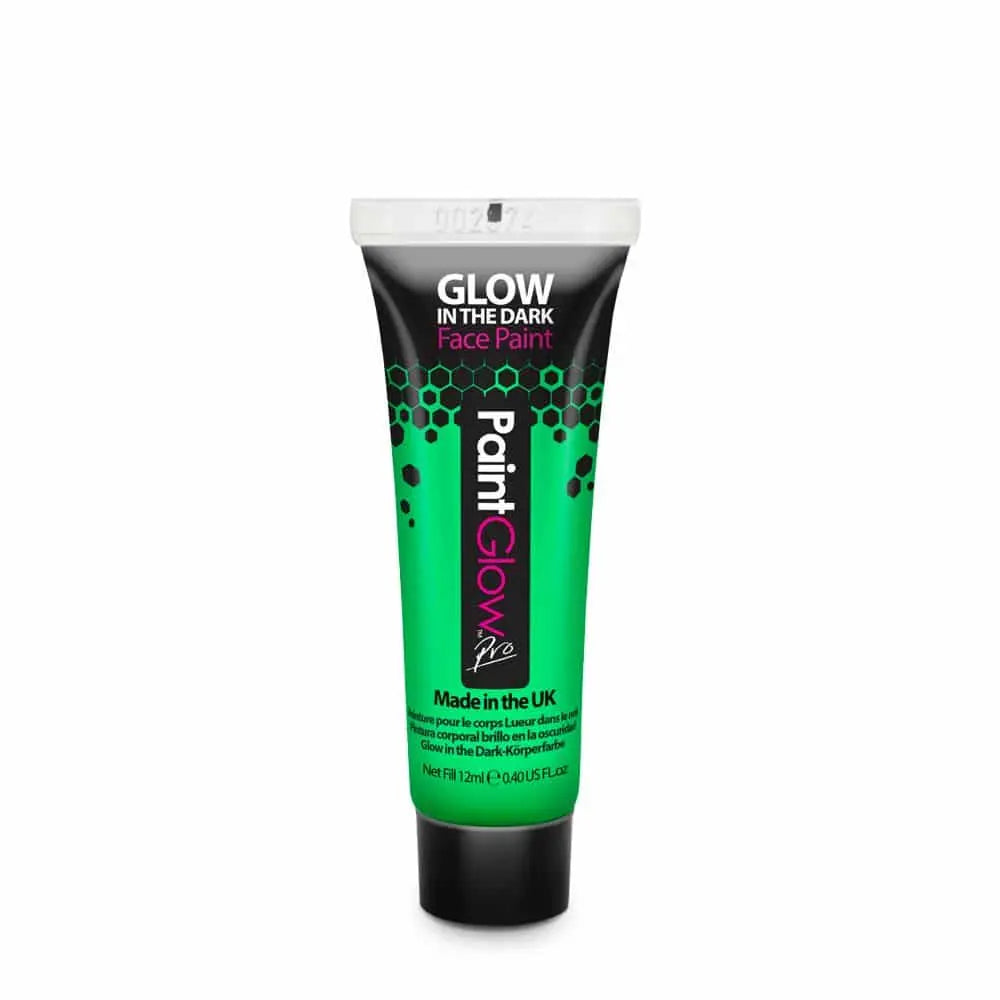 PaintGlow Pro Glow in the Dark Face Paint 12ml - Various Shades - The Beauty Store