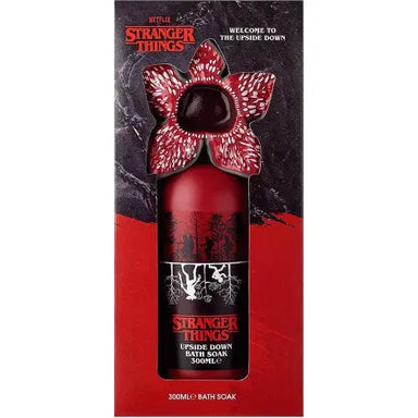 Stranger Things 'Welcome To The Upside Down World' Bath Soak with Demogorgan Head Topper - The Beauty Store