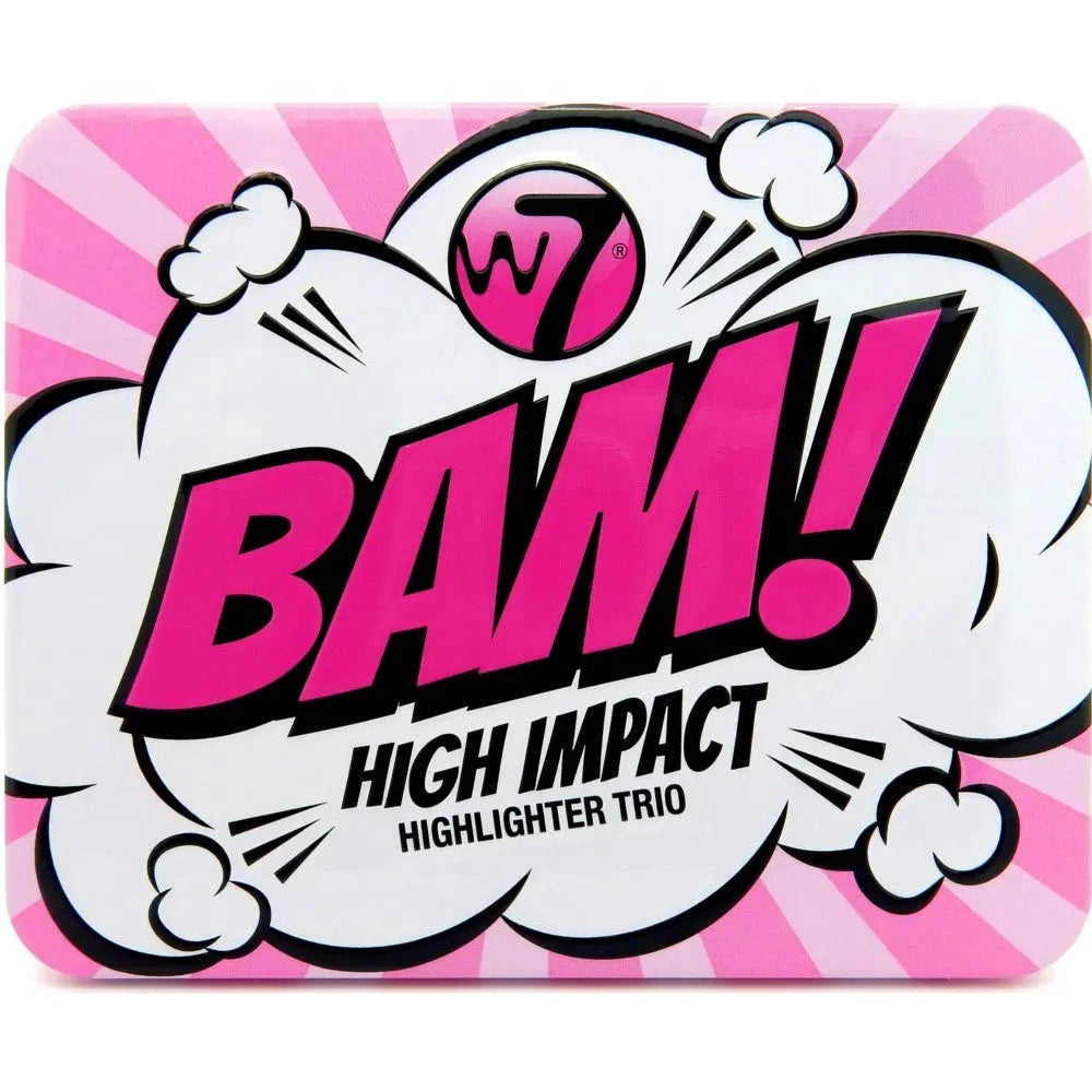 W7 Cosmetics Bam! High Impact Highlighter Trio