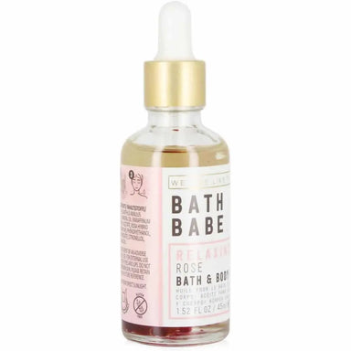 We Live Like This. Bath Babe Rose Bath & Body Oil 45ml - The Beauty Store
