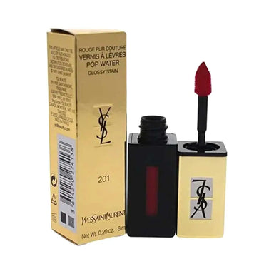 Yves Saint Laurent Rouge Pur Couture Glossy Stain 6ml - 201 Dewy Red