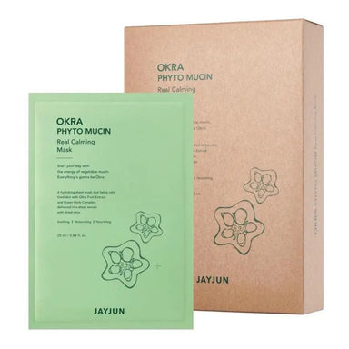Okra Phyto Mucin Real Calming Mask 25ml - The Beauty Store