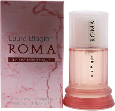 Laura Biagiotti Roma Rosa Donna Eau de Toilette Spray 50ml - The Beauty Store