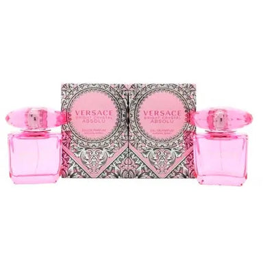 Versace Bright Crystal Absolu Gift Set 2 x 30ml Eau de Parfum - The Beauty Store