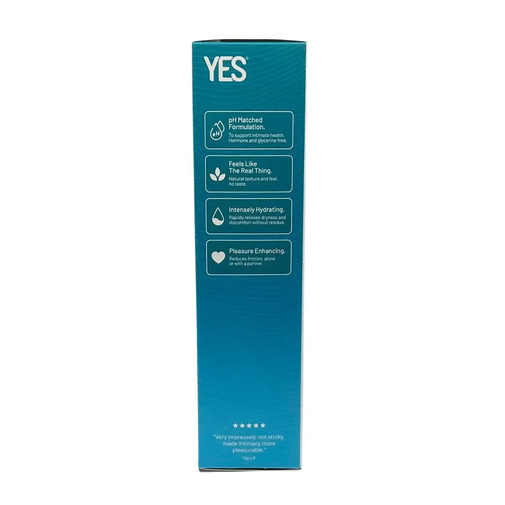YES Organic Water Based Personal Lubricant-150ml YES