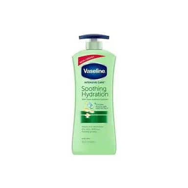 Vaseline Intensive Care Soothing Hydration Body Lotion with Pump 600ml - The Beauty Store
